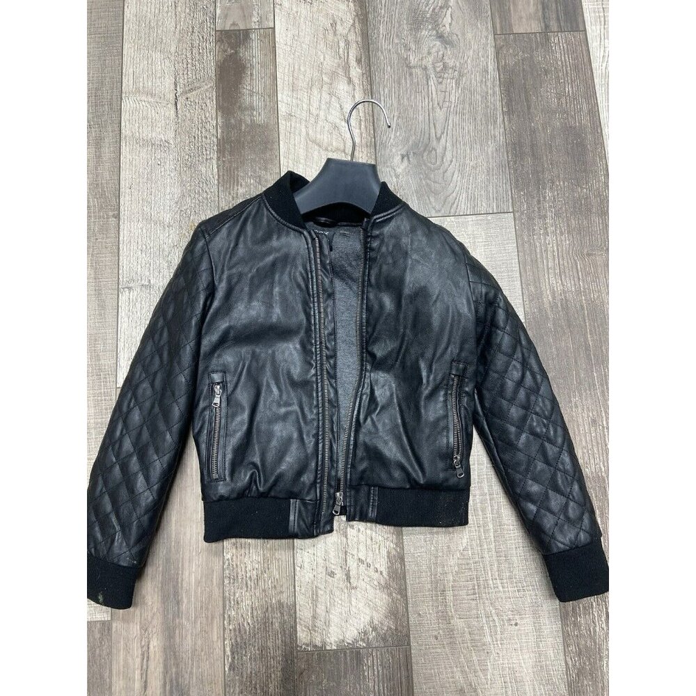 Dex Faux Leather Jacket Size small